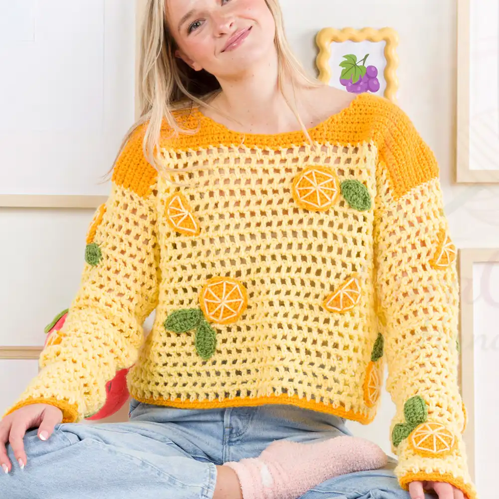 15 Sweater Crochet Patterns in one Bundle - Snor Studio