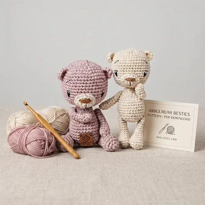 20 Amigurumi Crochet Patterns in one Bundle - Snor Studio
