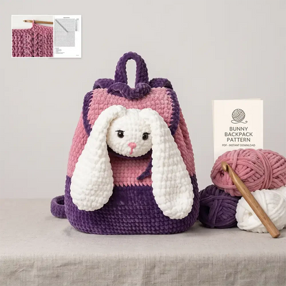 15 Kids Crochet Bag Patterns in one Bundle - Snor Studio