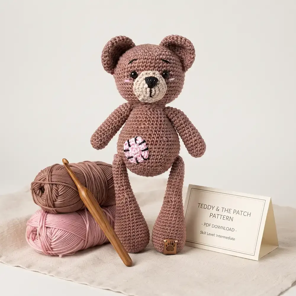 20 Amigurumi Crochet Patterns in one Bundle - Snor Studio