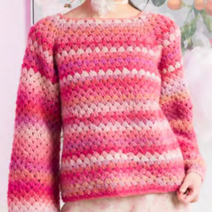 15 Sweater Crochet Patterns in one Bundle - Snor Studio