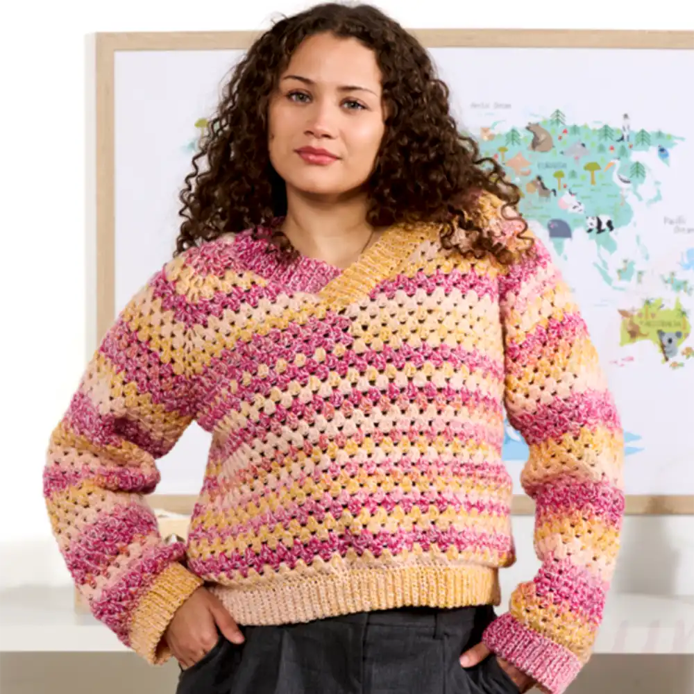 15 Sweater Crochet Patterns in one Bundle - Snor Studio