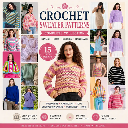 ALL-IN-ONE CROCHET PATTERN BUNDLE