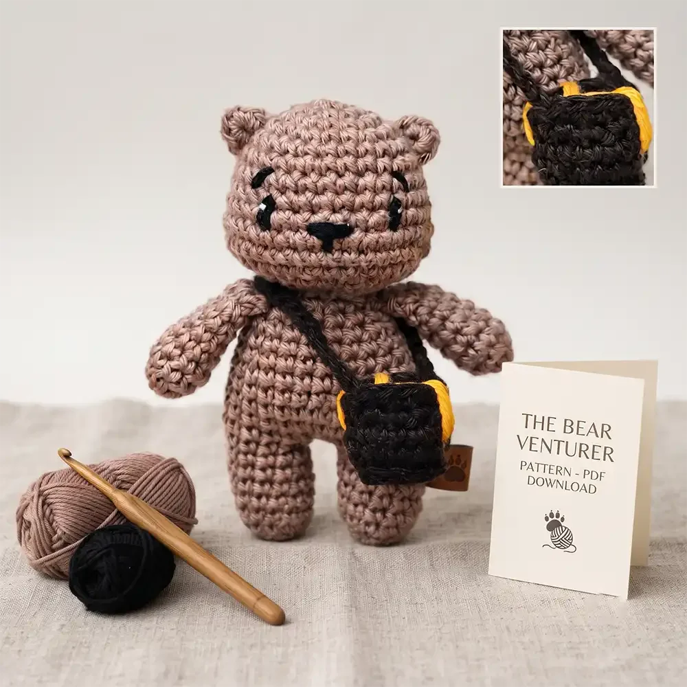 20 Amigurumi Crochet Patterns in one Bundle - Snor Studio