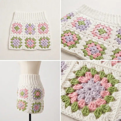 4 Skirt Shorts Crochet Patterns in one Bundle - Snor Studio