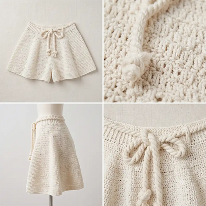 4 Skirt Shorts Crochet Patterns in one Bundle - Snor Studio