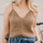 Classic Tan V-Neck Camisole Crochet Pattern | Wearable Apparel Digital PDF Download