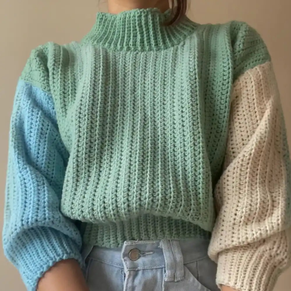 15 Sweater Crochet Patterns in one Bundle - Snor Studio