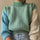 Pastel Color-Blocked Ribbed Mock Neck Sweater Crochet Pattern | Wearable Apparel Digital PDF Download