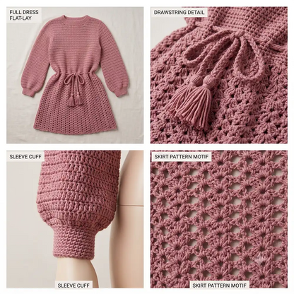 10 Dress Crochet Patterns in one Bundle - Snor Studio