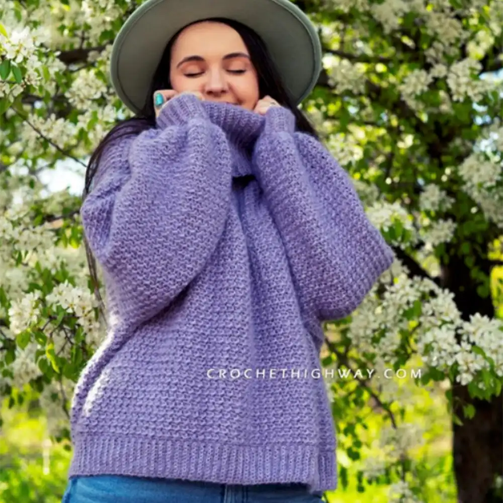 15 Sweater Crochet Patterns in one Bundle - Snor Studio