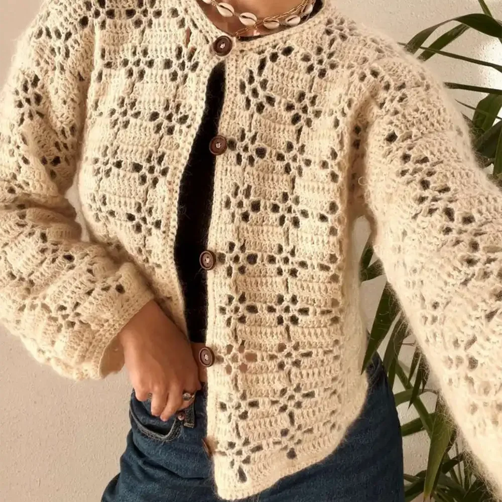 10 Cardigan Crochet Patterns in one Bundle - Snor Studio