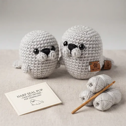 20 Amigurumi Crochet Patterns in one Bundle - Snor Studio