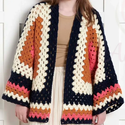 10 Cardigan Crochet Patterns in one Bundle - Snor Studio