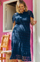Midnight Blue Lace Midi Dress Crochet Pattern | Wearable Apparel Digital PDF Download