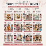 ALL-IN-ONE CROCHET PATTERN BUNDLE